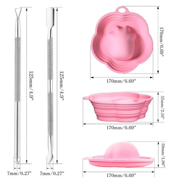 Pink Nail Soaking Bowl - Picture 2 of 12